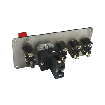 12V LED Vžiga, Stikala za dirkalnika za Zagon Motorja Pritisni Gumb LED preklopno Stikalo Ogljikovih Vlaken QT313