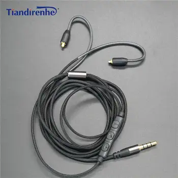 Nadgradnjo MMCX Kabel za Shure SE215 SE425 SE535 SE846 Slušalke Slušalke, Line Žične Slušalke za iPhone 6 6s xiaomi Android, IOS