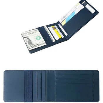 Moške Usnjene denarnice Paket zložljiva retro Multi-card imetnik Kreditne Voziček Denarnice poslovni človek Mehko Kožo kartico vrečko pokrov kartice #0113