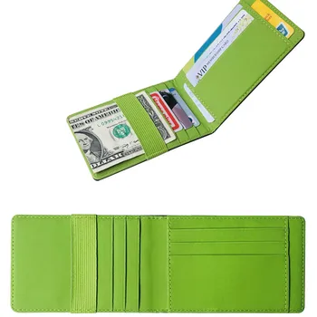 Moške Usnjene denarnice Paket zložljiva retro Multi-card imetnik Kreditne Voziček Denarnice poslovni človek Mehko Kožo kartico vrečko pokrov kartice #0113