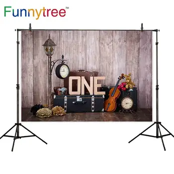 Funnytree okolij za foto studio lesa ozadje torto razbiti 1. birthdy photozone otrok fotografija ozadje photocall