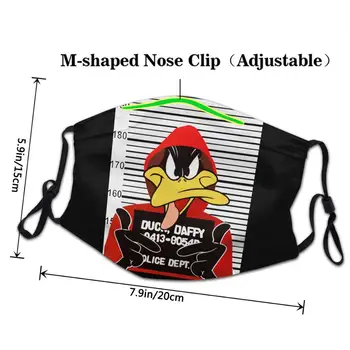 Looney Tunes Daffy Duck vectorized DIY mondmasker wasbaar usta masko za enkratno uporabo otroci masko pm2.5 smešno pattem tiskanja grimace duha
