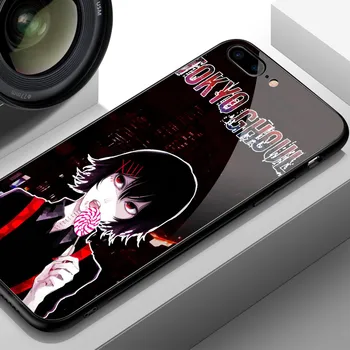 Ohišje za iPhone xs Max Stekla Nazaj, Tokyo Ghoul Primeru za iPhone 6 6S 7 8 plus X XR XS MAX 11 pro max