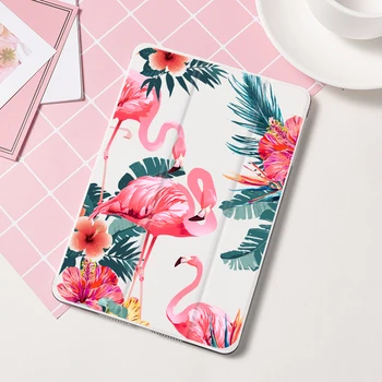 Flamingo Pokrovček Ohišje Za iPad Pro 9.7 Zraka 10.5 11-v Pro 2020 Za 12,9 10.2 Mini 4 5 2019 Primeru za Apple IPad Risanka Flamingo