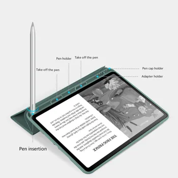 Imetnik svinčnik Primeru za Huawei MatePad 10 4 10.4 BAH3-W09 BAH3-AL00 Flip Magnetno Stojalo Smart Cover za Funda Huawei MatePad 10.4