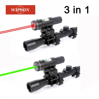 WIPSON 4x20 Lov Riflescopes Vida Optika Airsoft Zračne Puške Obsegov Ostrostrelec Reticle Pištolo Reflex Sight Holografski Očeh