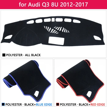Nadzorna plošča Pokrov Zaščitni Ploščici za Audi Q3 8U 2012 2013 2016 2017 Pribor Dežnik Preproga na Armaturno Ploščo Kritje Preprogo
