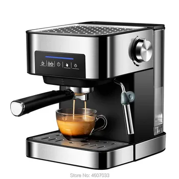 1,5 L 20Bar Espresso, Električni aparat za Kavo, Električni Peno, aparat za Kavo, Električni Mleka Frother Kuhinjski Aparati 220V