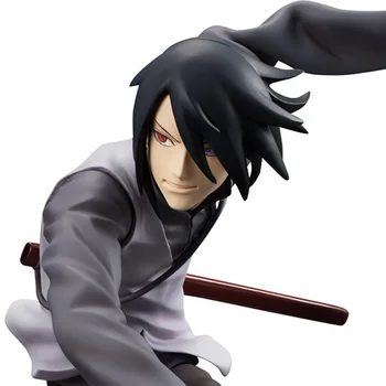 Anime Slika Naruto Shippuden Uchiha Sasuke PVC Akcijska Figura, Igrače Anime Slika Model Igrače Zbiranje Lutka Darilo 19 cm