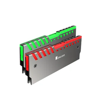 JONSBO RGB RAM Memory Heatsink Hlajenje Telovnik AURA Nadzor Aluminija Namizni RAČUNALNIK RAM Hladilnik hladilnega telesa Radiator Toplotne PadNC-2