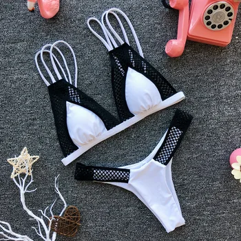 Novo Povoj Bikini 2018 Seksi Kopalke Ženske Push Up Kopalke Tiskanja Brazilski Bikini Nastaviti Poletni Plaži Kopalke Biquini