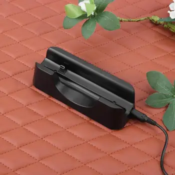 Polnjenje prek kabla USB Stojalo Dock Postajo za Nintendo NOVO 2DS LL XL Konzola Črna