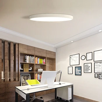 DX ultra-tanek krog LED stropna razsvetljava stropne svetilke za dnevne sobe lestenci zgornja meja za hišo sodobna stropna svetilka