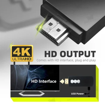 Y3 Mini igralne Konzole Retro TV Igralnih avtomatov HDMI je združljiv TV HD Izhod za Darila Mini igralne Konzole Podpira Brezžični Podvoji