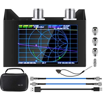 SPS-2N V2.2 Vektorski Analizator Omrežja 50KHz-3GHz HF VHF UHF Antena Analizator Merjenje S Parametri,With4Inch Prikaz Primera