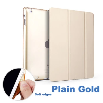 XIN-MAMA Primeru za iphone 4 3 2, Ultra Slim PU Usnje Smart Cover Mehko Funda za Apple iPad 2 3 4 Case