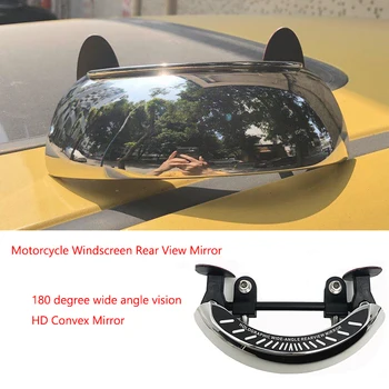 Motorno kolo vetrobranskega stekla 180+ Stopnja Blind Spot Ogledalo širokokotni vzvratnimi ogledali Varnost Pomožno Vzvratno Ogledalo za BMW, HONDA