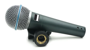 10pcs/Veliko Razred A BETA58A Strokovne Uspešnosti Dinamično Žični Mikrofon z BETA Ročni 58A Mikrofon Za Karaoke Živo Vokal Fazi