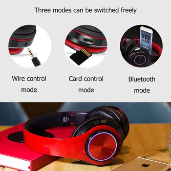 Čelade Akumulatorski Brezžične Slušalke Bluetooth Slušalke Za Pametni Telefon Šport, Glasba, Igre Na Srečo Prostoročno, Slušalke Z Mikrofonom