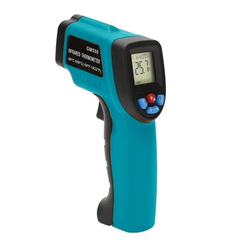 Digitalni Infrardeči Termometer GM550 Ne Dobite Laser IR Temperature LCD-Zaslon Pištolo Pyrometer Tester Temperatura Instrumenti