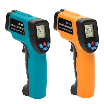 Digitalni Infrardeči Termometer GM550 Ne Dobite Laser IR Temperature LCD-Zaslon Pištolo Pyrometer Tester Temperatura Instrumenti