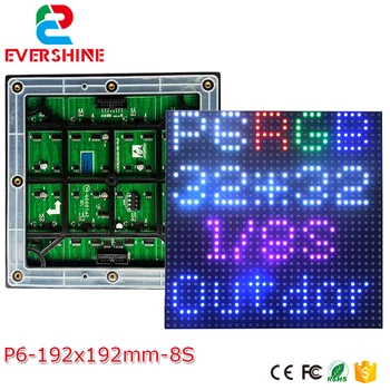 27777 Gostota Slikovnih LED Panel Modue P6 Led Zaslon Visoke Svetlosti Ločljivost Full Color Matrix 192mmx192mm