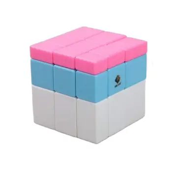 CubeTwist Ogledalo Bloki 3x3x3 Magic Cube Stickerless Sestavljanke, Kocke, Izobraževalne Igrače za Otroke, Otroci