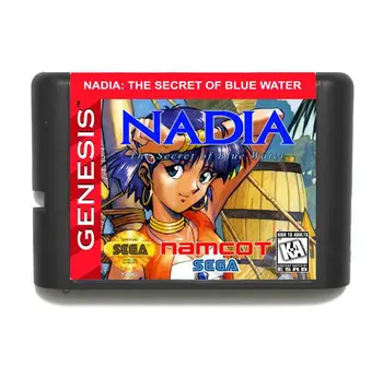 Nadia 16 bit MD Igra Kartice Za Sega Mega Drive Za Genesis