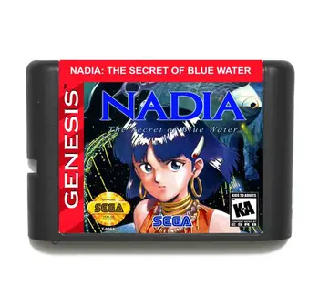 Nadia 16 bit MD Igra Kartice Za Sega Mega Drive Za Genesis