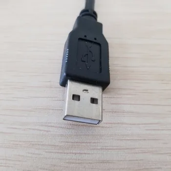 10pcs/veliko USB 2.0 Tip A Moški-Ženska Pannel Nosilec z Vijaki Podatkov Podaljšek 50 cm, Črna za Industrijske Nadzor Ohišje