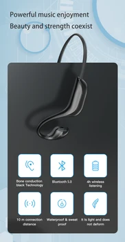 G100 Kostne Prevodnosti Slušalke Bluetooth 5.0 Brezžični Ne V Uho Slušalke IPX6 Nepremočljiva Šport Slušalke Ear Kavljem Slušalke Nova