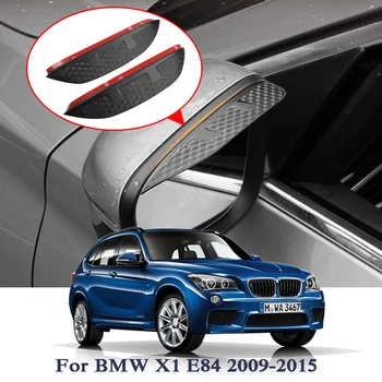 Avto Rearview Mirror Dež Obrvi Nalepke Za BMW 1/3/5 Serije F20 F30 F10 G30 X1 (E84 F48 X3 F25 G01 X5 F15 Ogljikovih Vlaken Nalepka