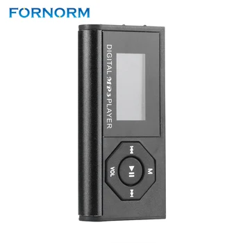 FORNORM Mini USB Reproductor Glasbe Mp3 Predvajalnik LCD Zaslon Podporo 16GB Micro SD TF Kartice Digitial Glasbe Mp3 Predvajalnik