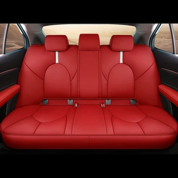 5-Sedež Celoti Obdan Avtomobilskih Sedežnih prevlek Set za Toyota Camry 2018-2021 Auto Notranjosti Blazine Zaščitnik Dodatki