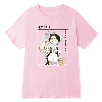 2020 Vroče Anime Napad na Titan Majica s kratkimi rokavi Ženske Smešno T-shirt Grafični Japonski Anime Tshirt Tees