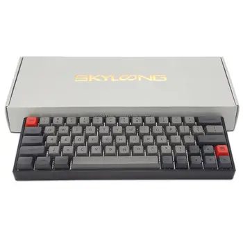SK64S 64Key RGB Če je Mehanske Gaming Tipkovnica NKRO bluetooth5.1 Tip-C Dual-Mode PBT Keycap Gateron Optični Preklopite Tipkovnico