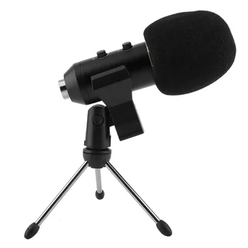 5Pcs/Set Kondenzatorja Snemanje Zvoka Mic Govor Govor Mikrofon Neodvisni Zvočno Kartico Brezplačno Mikrofon S Stojalom MK-F100TL