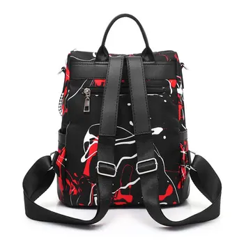 Nove Ženske grafiti nahrbtnik šolska torba za dekleta najstnikov Velik šolski nahrbtnik ženski vrečko teen bagpack vrvico za zavezovanje vreče