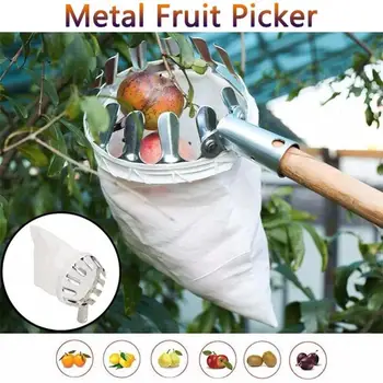 New Metal Sadje Izbirnik Priročno Tkanine Intenzivnih Vrtnarjenje Apple Breskev Visoko Drevo Tools Izbiranjem