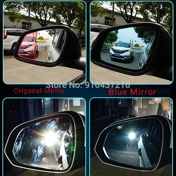 Za Ford Focus/ST/RS 2012-2018 Avto Levo, Desno Krilo Rearview Modra Ogledalo, Steklo Objektiv Z Ogrevano Funkcija LED Vključite Opozorilne