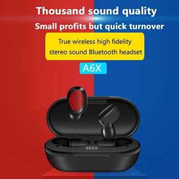 2019 Dobre kakovosti, nov A6X PK GT1/GT1 PRO brezžični buluetooth slušalke HD predvajalnik za iphone huawei samsung univerzalni