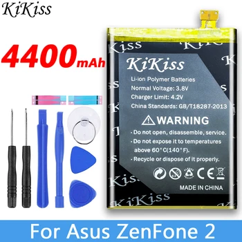 Original KiKiss Baterije C11P1424 Za Asus Zenfone 2 Baterija ZE551ML ZE550ML 5.5 palčni Z00AD Z00ADB Z00A Z008D Baterijo Telefona +Orodje