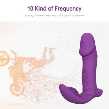 Realističen Dildo, Vibrator Dvojno Motornih Močne Vibracije Gspot Stimulator Klitorisa Ženski Masturbator Erotično Adult Sex Igrača za Ženske