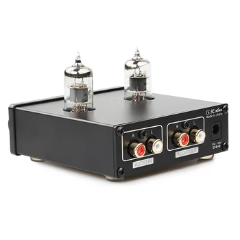 Hi-fi 6J1 Cev preamplifier bile rezerve MINI HI-fi preamplifier DC12V audio stereo moč pre-amp za moč avdio ojacevalnikom