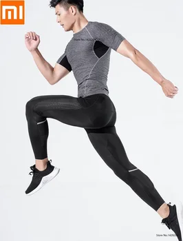 Youpin ZENPH visoko elastični Športni stiskanje hlače Hitro sušenje Teče Dihanje Nogavice Moški Usposabljanje Fitnes Hlače