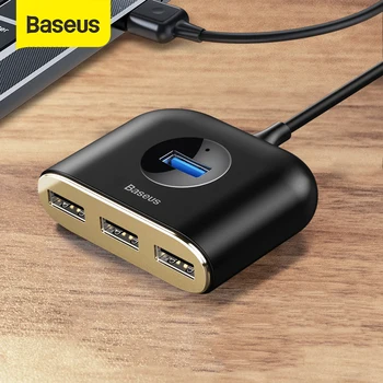 Baseus USB ZVEZDIŠČE USB 3.0 HUB Tip C ZVEZDIŠČE USB 3.0 za MacBook Pro Air 2020 USB 2.0 HUB LED USB Razdelilnik za Huawei Zvezek HUB