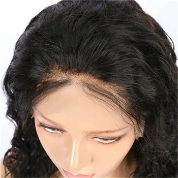 Hitra Dostava Čipke Spredaj Človeških Las Lasuljo Jerry Curl Cuticle Usklajena Virgin Brazilski Lasulje za Black Ženske