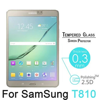 HD Kaljeno Steklo Za Samsung Tab Galaxy S2 9.7 palčni T810 T813 T815 T819 Tablet Zaščitnik Zaslon 2.5 D Premije Zaščitno folijo 9H