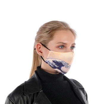 Novo enkratno uporabo Usta Maska Z Nastavljivimi Trakovi Stroj Masko S Filtrom PM2.5 Ptotective Masko Proti Prahu Windproof Maske