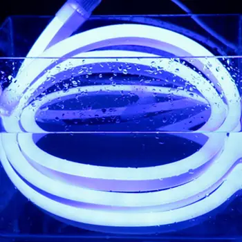 1-20m flex LED Fleksibilni Trak Svetlobe AC 220V 240V SMD 2835 LED Neon cevi vodoodporna led prijavite odbor cevi, vrvi, svetilke + EU vtič